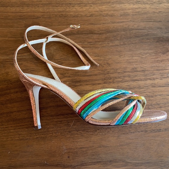 J Crew Metallic Sandals - Picture 3 of 6